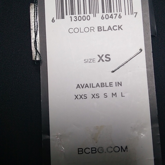 BCBG Black Lightweight romper - Picture 4 of 8